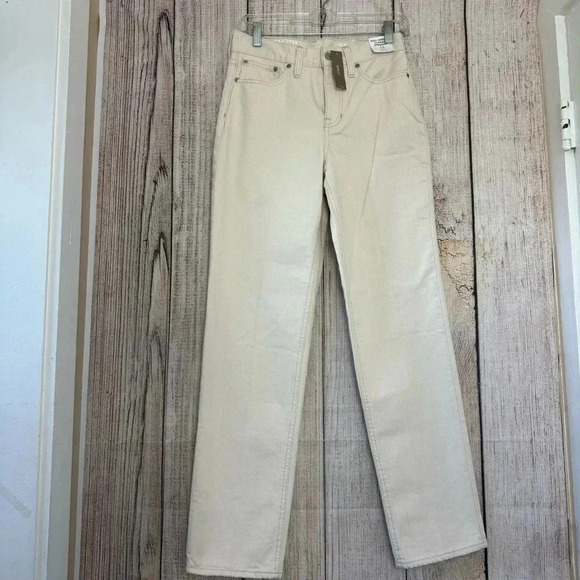 J.Crew Womens Classic Straight Full length Jeans size 25 - Picture 2 of 11